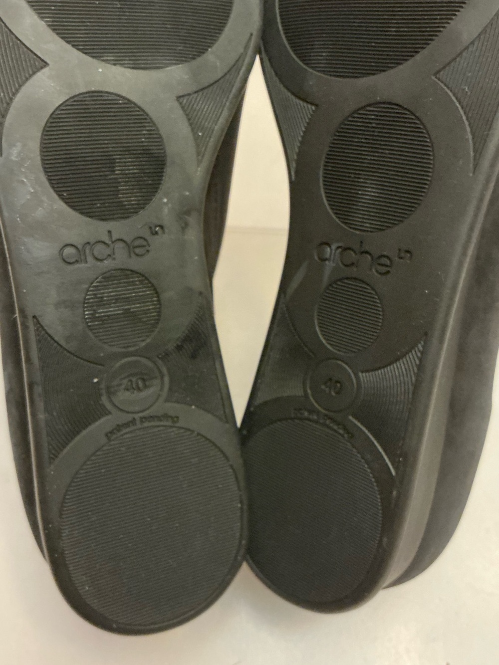 Arche Black Leather Ballet Flats Slip-On Comfort Shoes Women’s Size- EU 40/9 - Picture 14 of 16